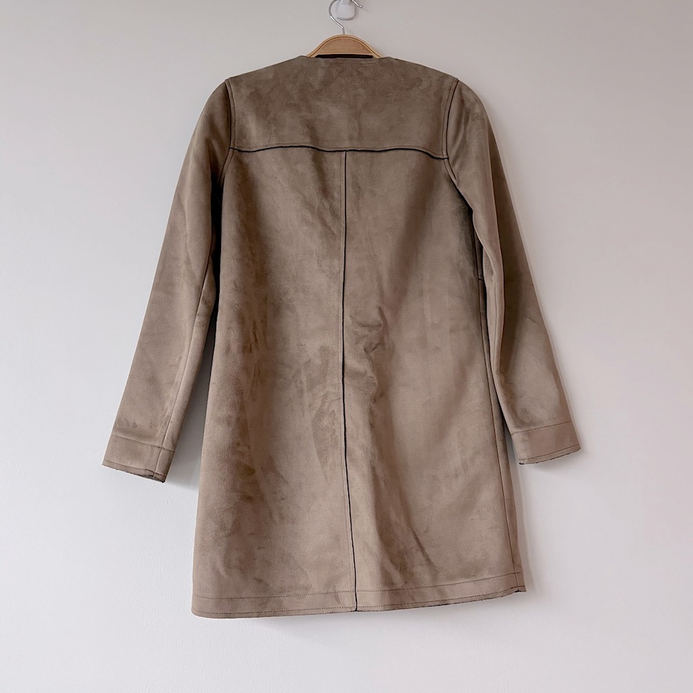 SOLD❣️ ASOS New Look Micro Suede Jacket - Picture 5 of 8